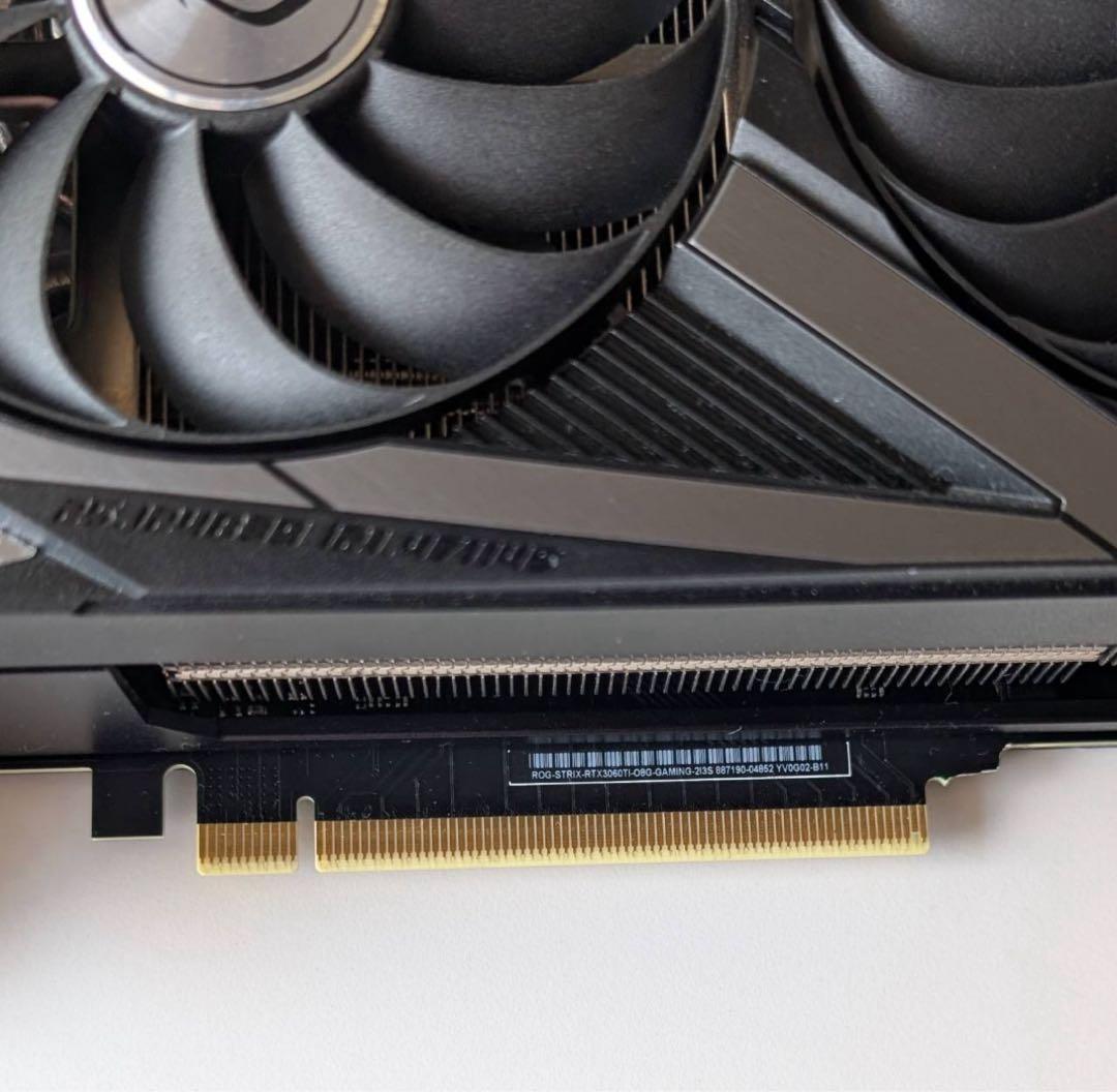 グラフィックボード・グラボ・ビデオカード ASUS ROG STRIX GeForce RTX 3060 Ti