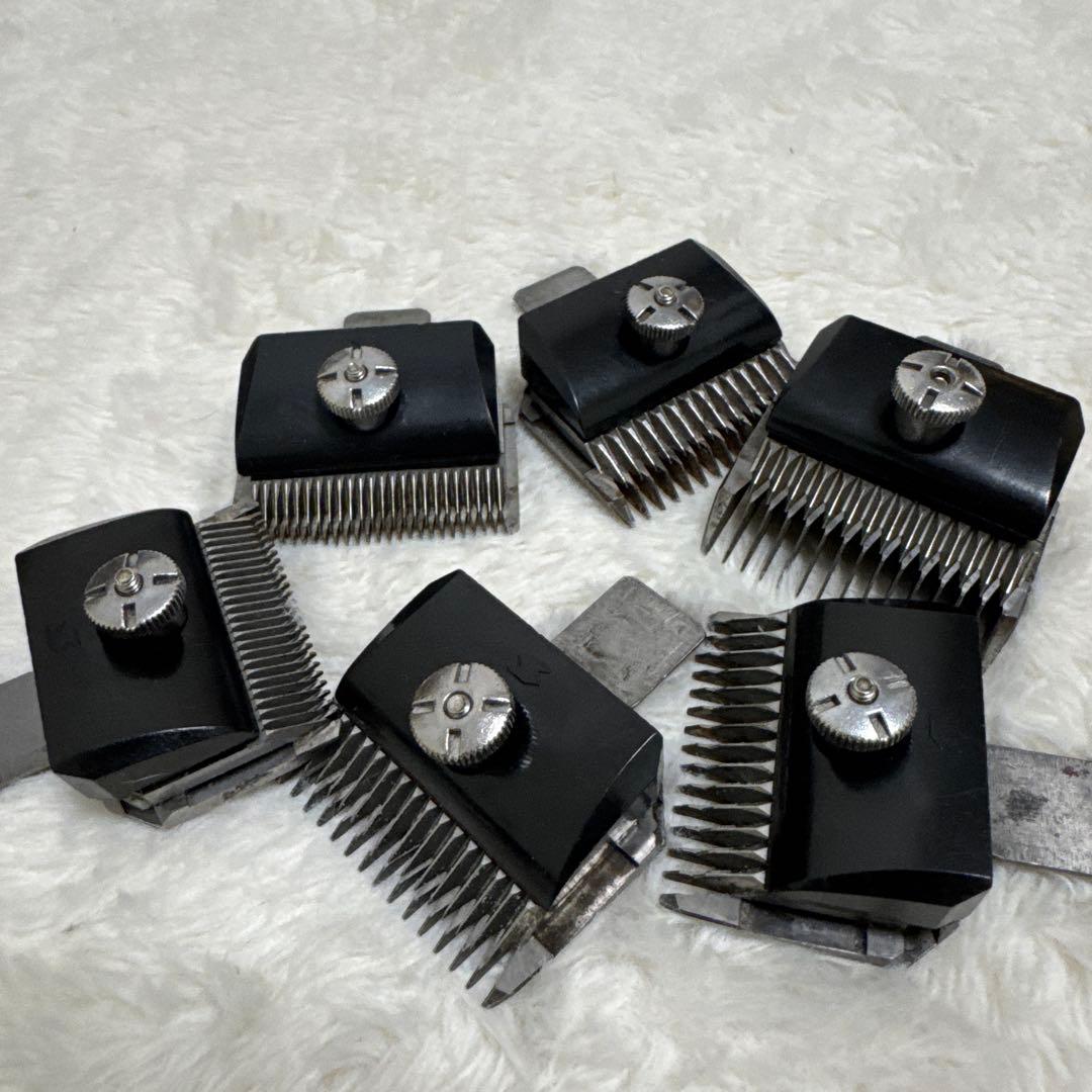 ③スピーディック バリカン刃セット まとめ売り 8.5.3.3.2.1mm