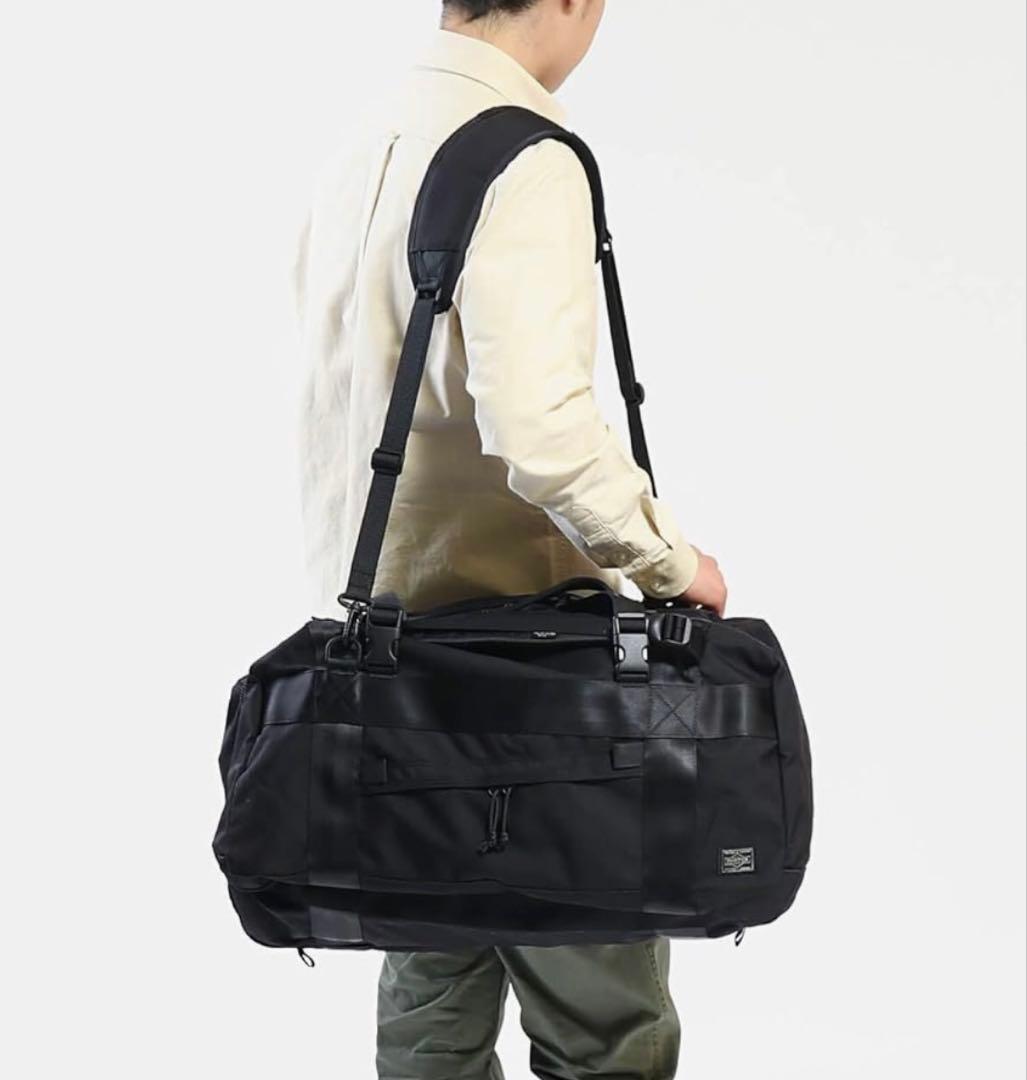 【美品】PORTER　BOOTH PACK　3WAY　DUFFLE BAG(M)