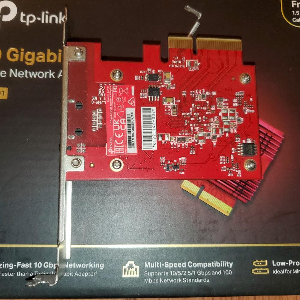 TP-Link TX401 10GbE LANカード PCIe 10G
