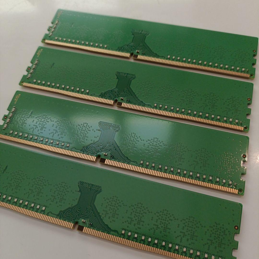 Samsung 4GB DDR4 2133 メモリー 4枚 計16GB