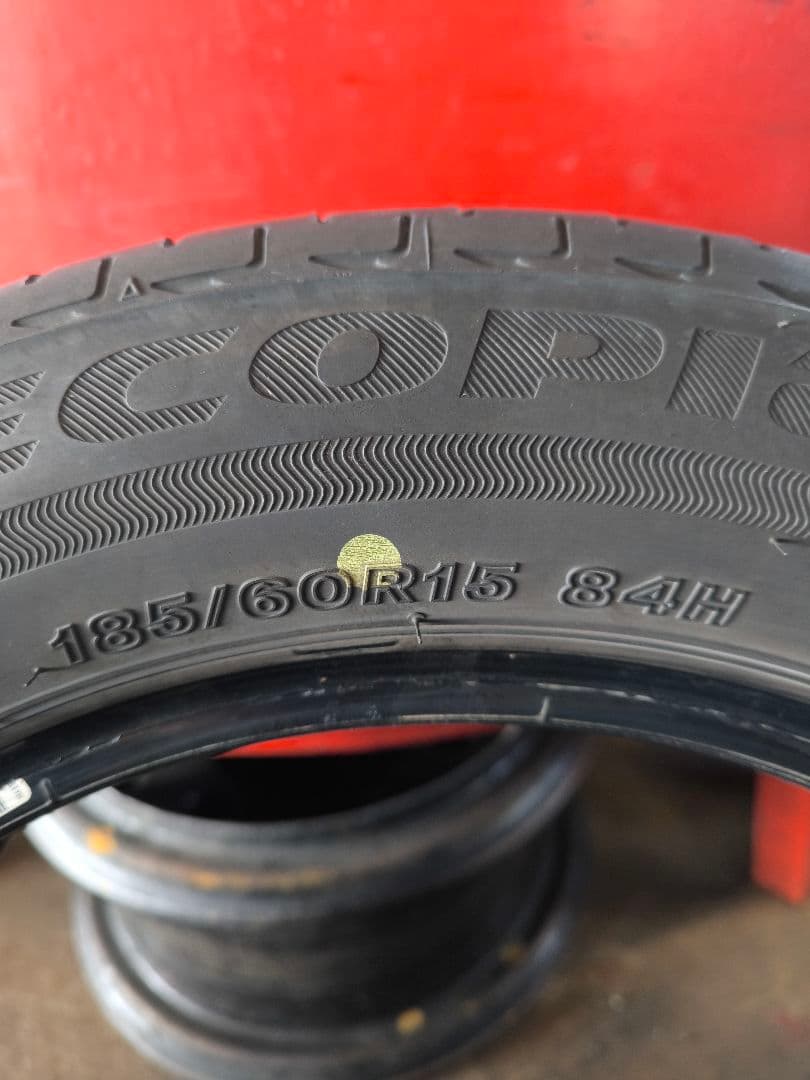 週末限定値下げ185/60r15 BRIDGESTONE　EP150 4本セット