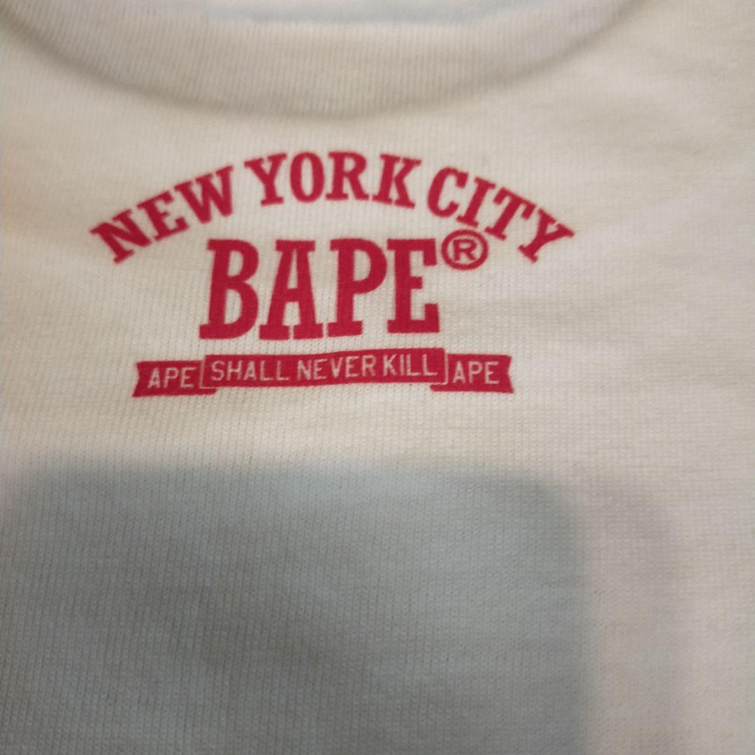 APE　エイプ　NYC OPEN記念Ｔシャツ　ストック　未使用　アーカイブ