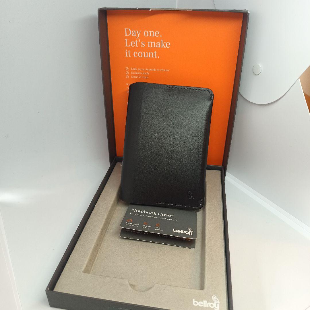 美品　ベルロイノートブックカバー　Bellroy Notebook Cover