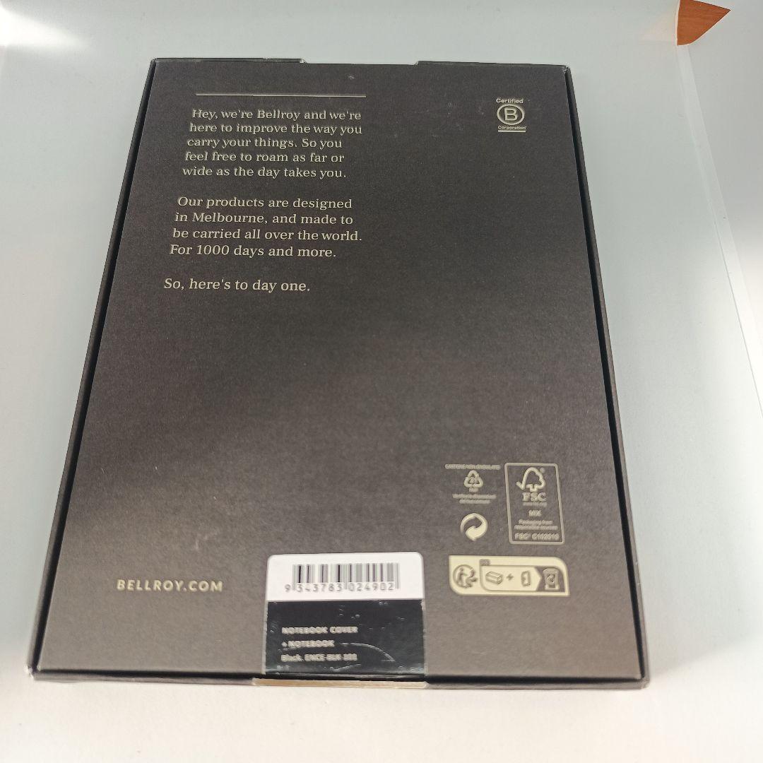美品　ベルロイノートブックカバー　Bellroy Notebook Cover