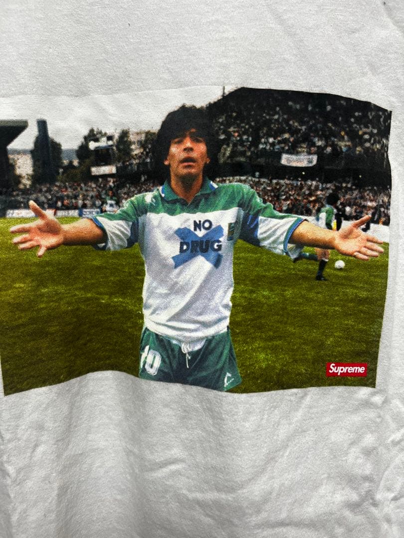 トップス Supreme Maradona Tee \"White\"