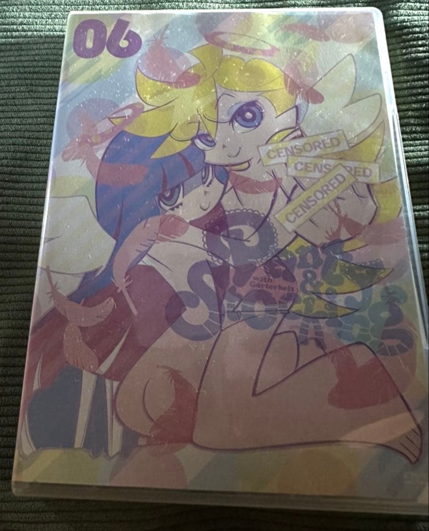 パンティ&ストッキングwithガーターベルト　DVD全6巻専用ボックス冊子6冊