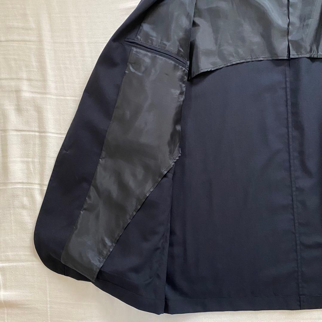 BEAMS 3ステップ ポケットブレザー ジャケット 紺ブレ 金ボタン