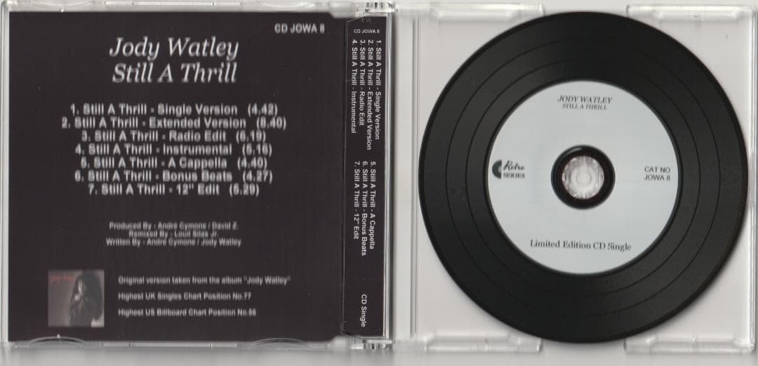 Jody Watley　Still A Thrill　REMIXES　リミックス