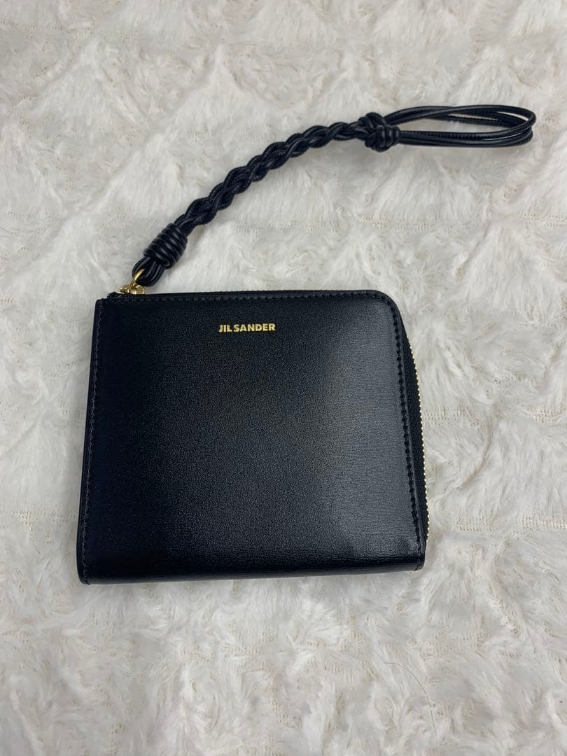 JIL SANDER ブラック 二つ折り財布