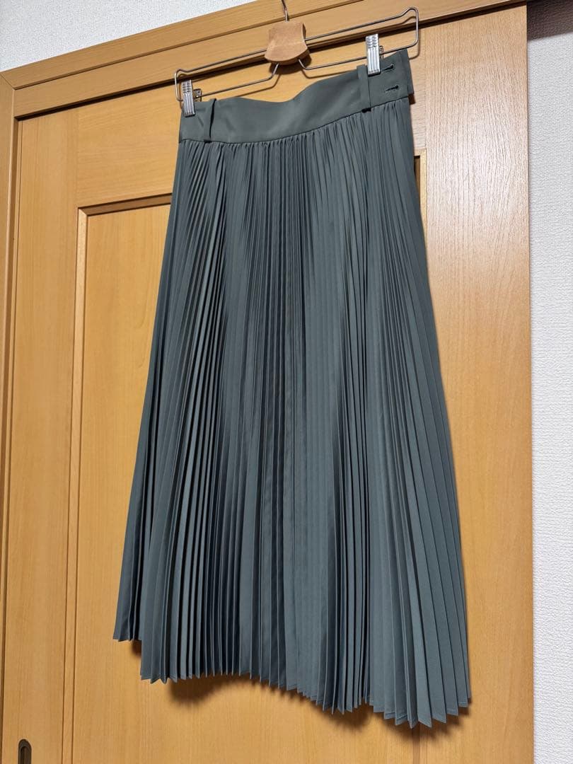 HYKE ハイク PLEATED SKIRT プリーツ ロングスカート 1