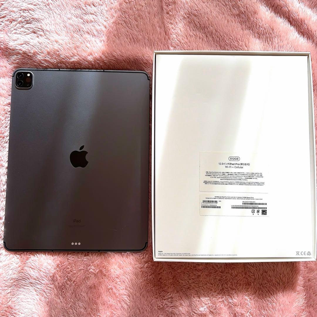 iPad Pro 12.9インチ 第5世代 512GB スペースグレイ