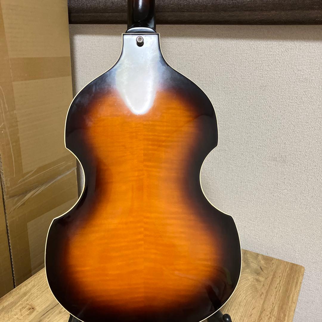 Greco Violin Bass VB-500 音出しOK そこそこ美中古品