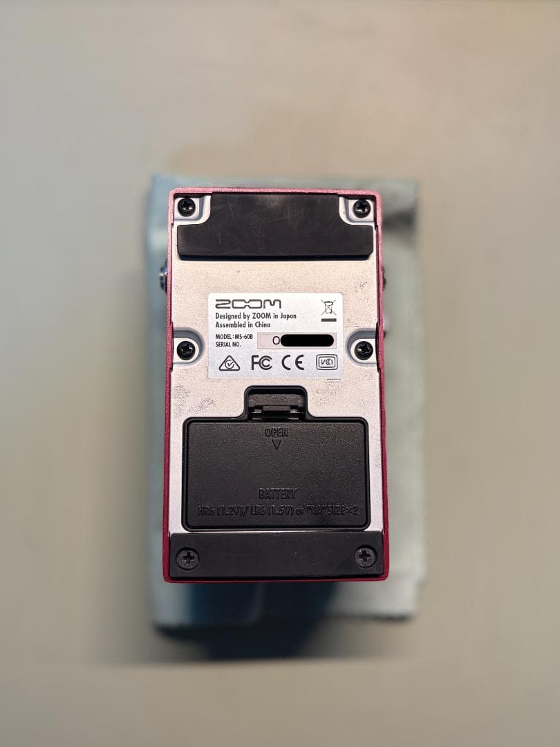 ZOOM MULTISTOMP MS-60B ベース用エフェクター