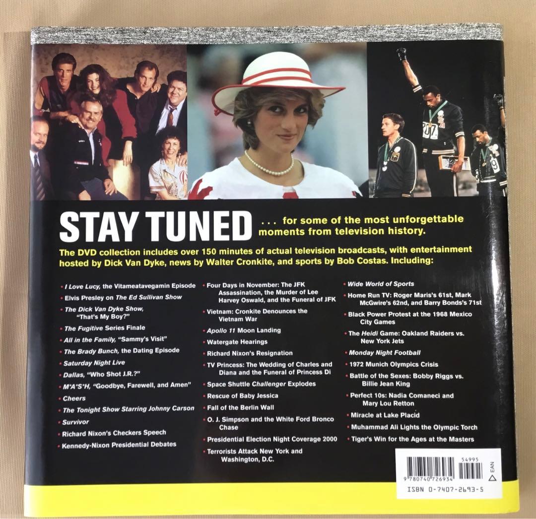 『STAY TUNED』 米国製　ハードカバー本、DVD×1枚＋CD×2枚 付属