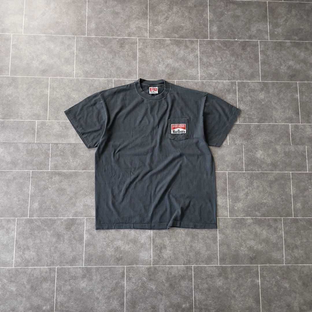 マルボロ 蛇 フェード Tシャツ バックプリント snake pass