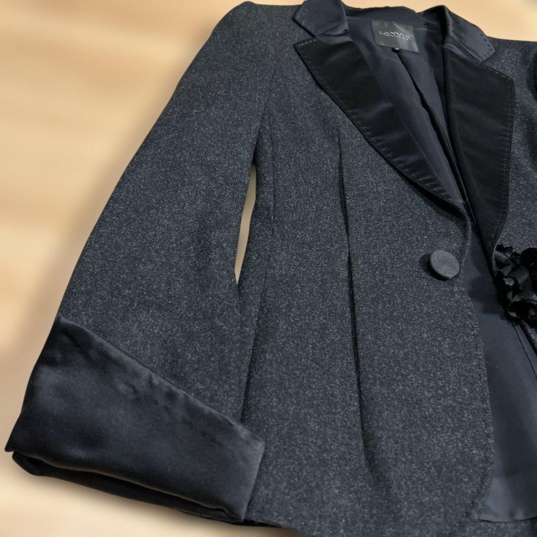 専用⭐︎カシミア混　LANVIN COLLECTION エレガントジャケット 美品