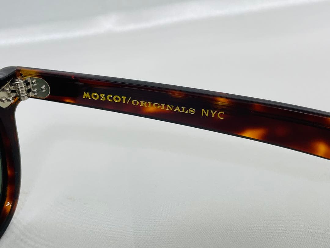 湯*太様 MOSCOT MOMZA モスコット サングラス 鼈甲柄