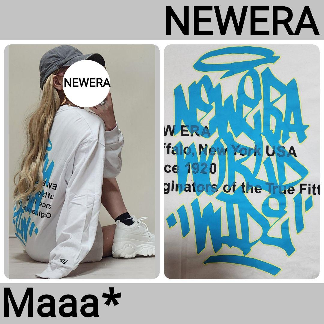 yukiちゃん♡出品迷い中　NEWERA　即完売　グラフィティ　ロゴ　ロンT