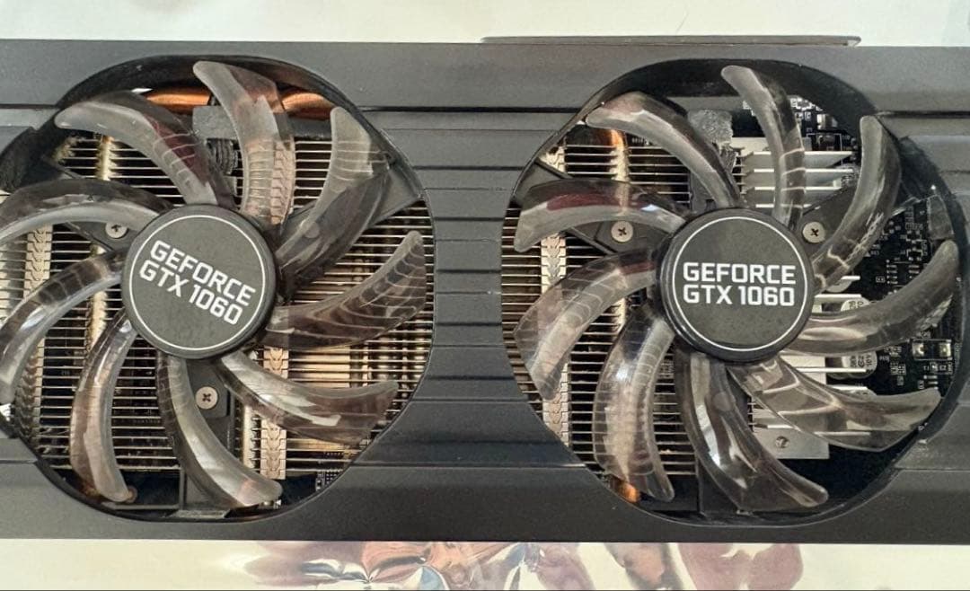 動作品　GeForce GTX1060 6GB DUAL