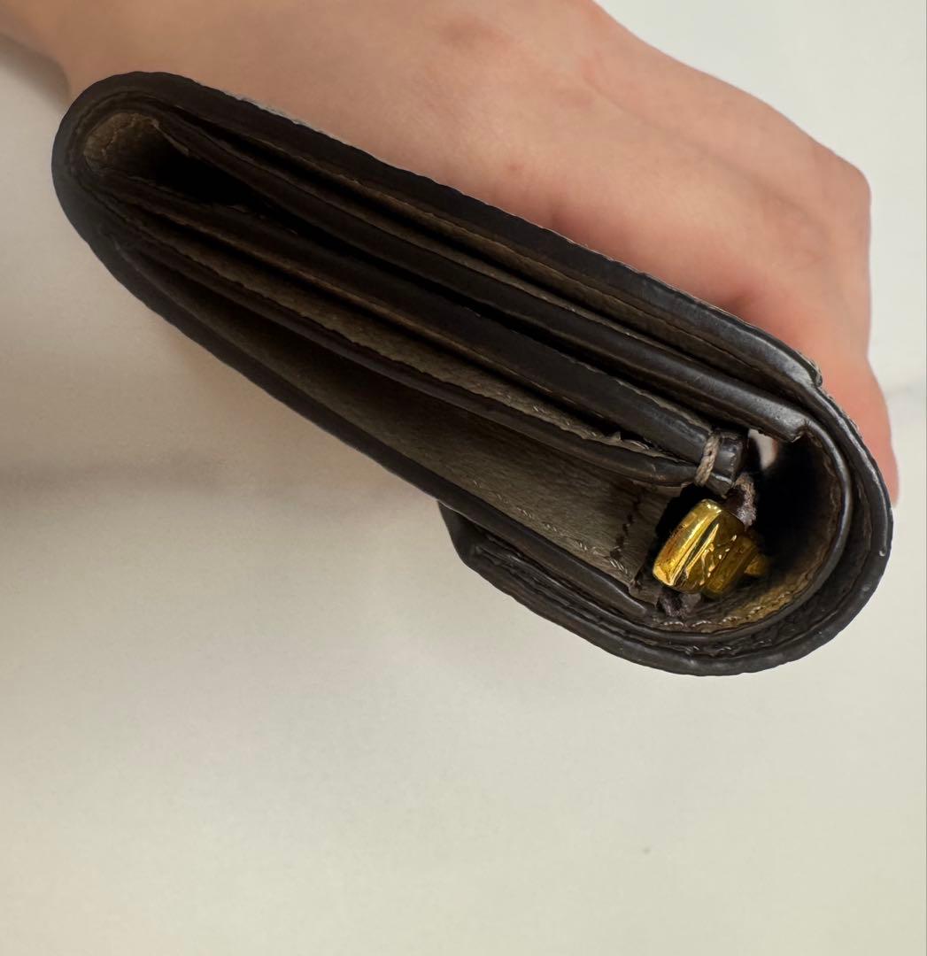 Louis Vuitton 三つ折り財布 ベージュ