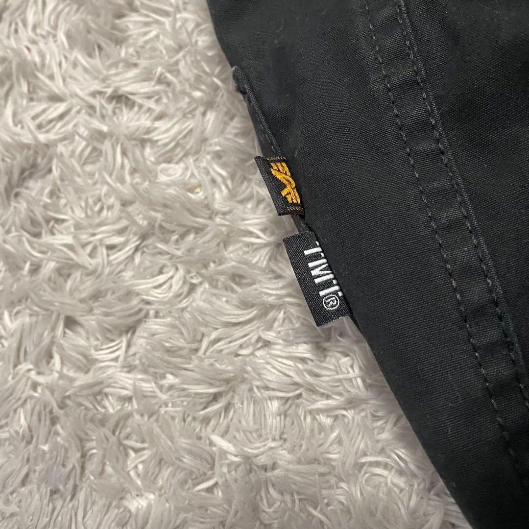TMT×ALPHA M-51 モッズコート ブラック　バンダナライナー