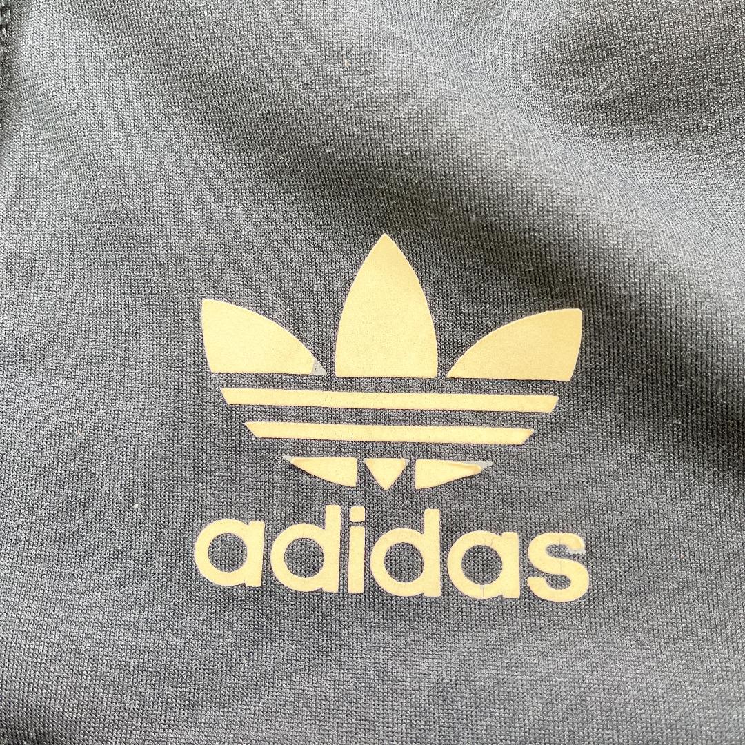 adidas アディダス 90s ジップアップ パーカー ネイビー M