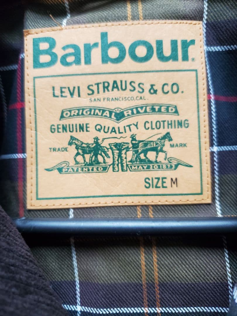 Levi’s® X Barbour Type II Waxed Jacket M