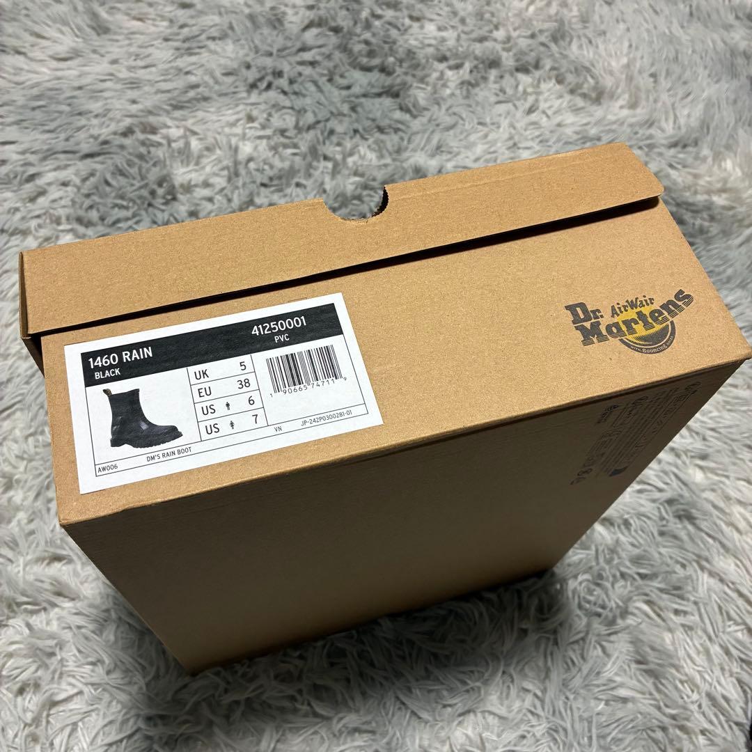 【ほぼ未使用】Dr.Martens UK5 完全防水 黒〈定価26,400円〉