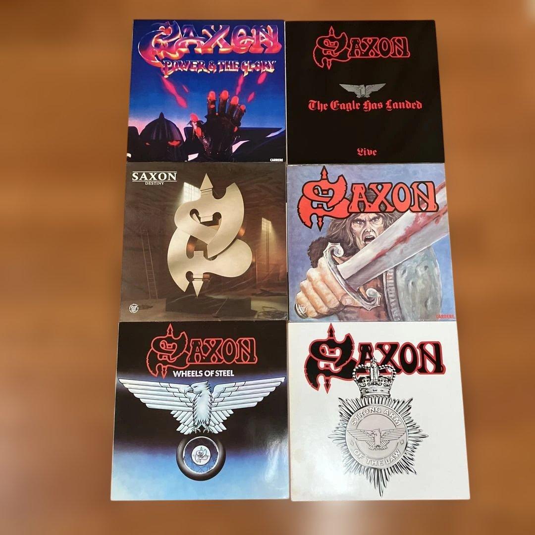 SAXON サクソン レコード 6枚セット