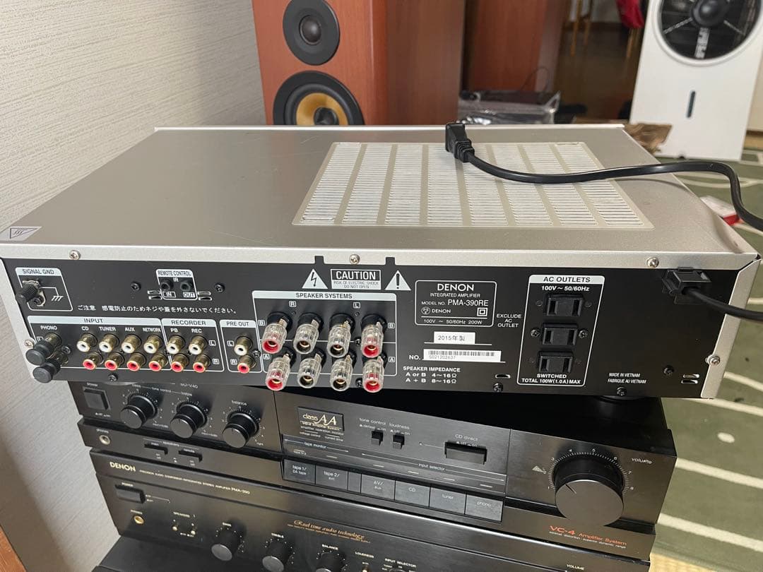 DENON PMA-390RE シルバーアンプ ジャンク