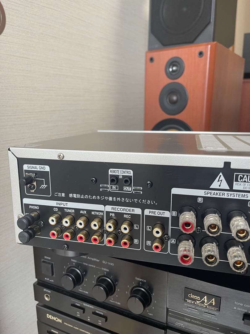 DENON PMA-390RE シルバーアンプ ジャンク