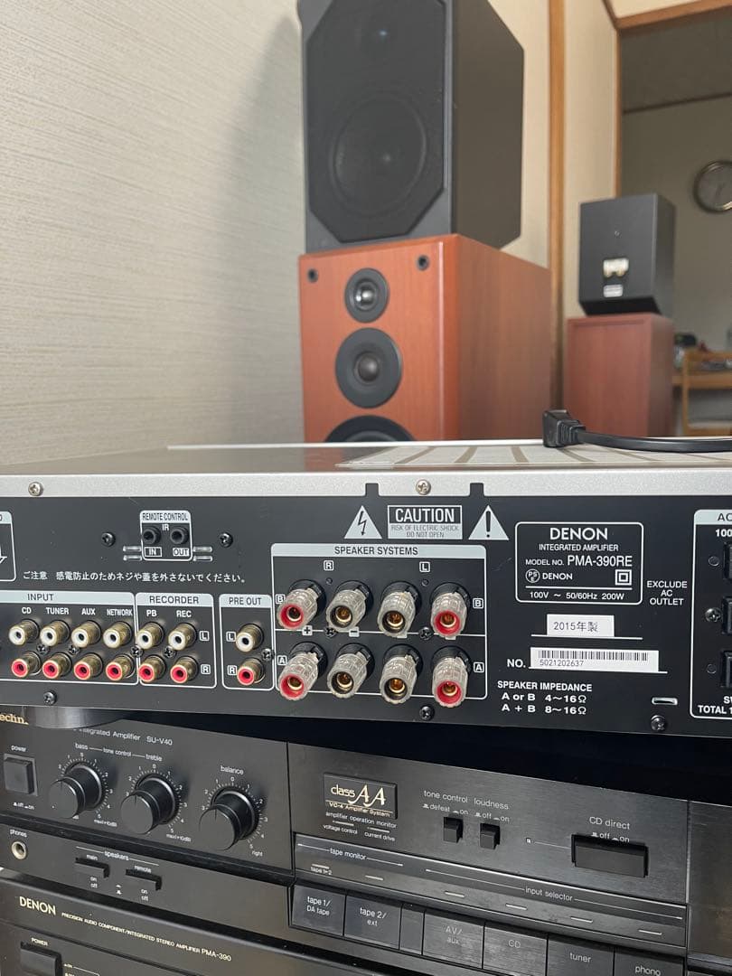 DENON PMA-390RE シルバーアンプ ジャンク