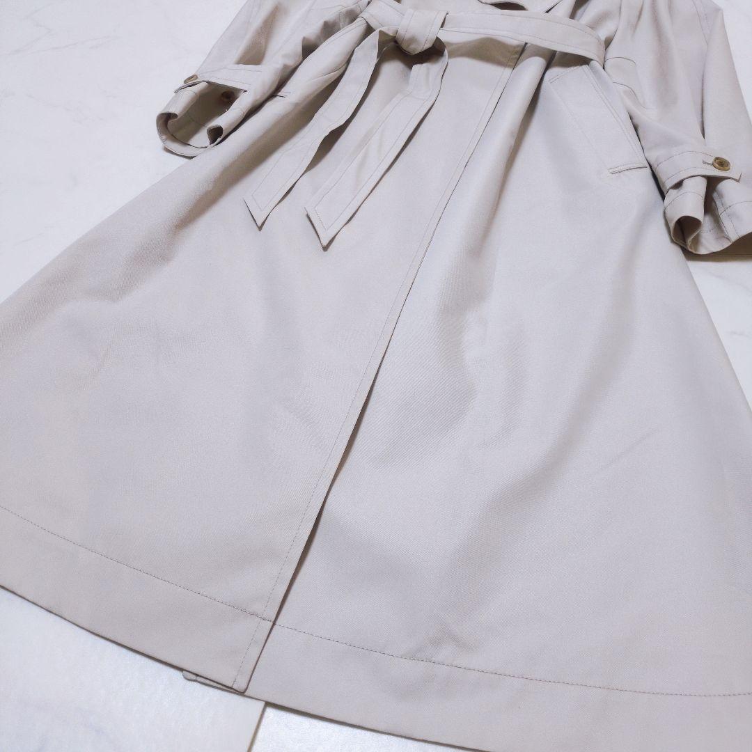 美品✨️25ss Noble グロウツイルアシメトリーカラートレンチコート