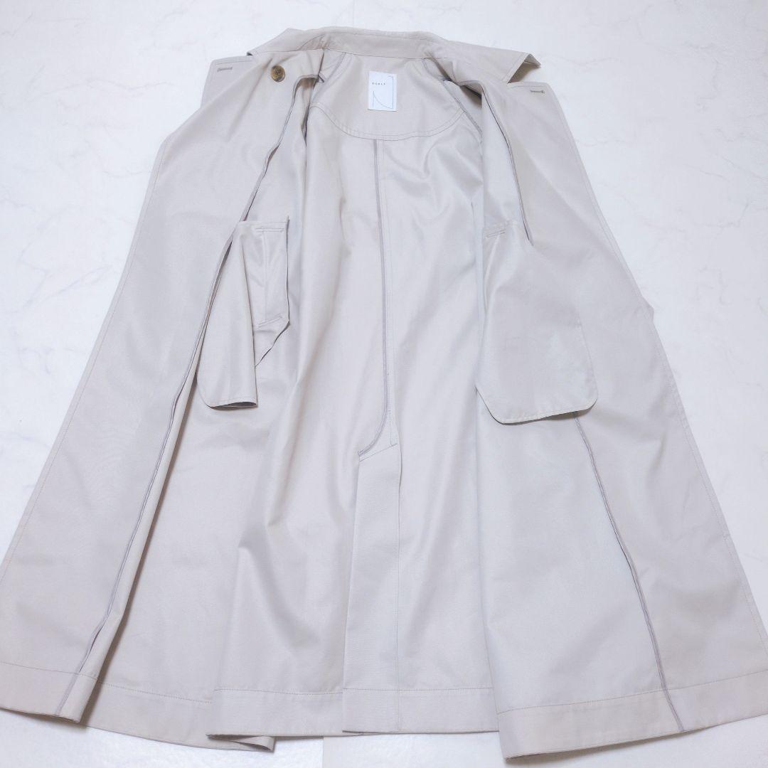 美品✨️25ss Noble グロウツイルアシメトリーカラートレンチコート