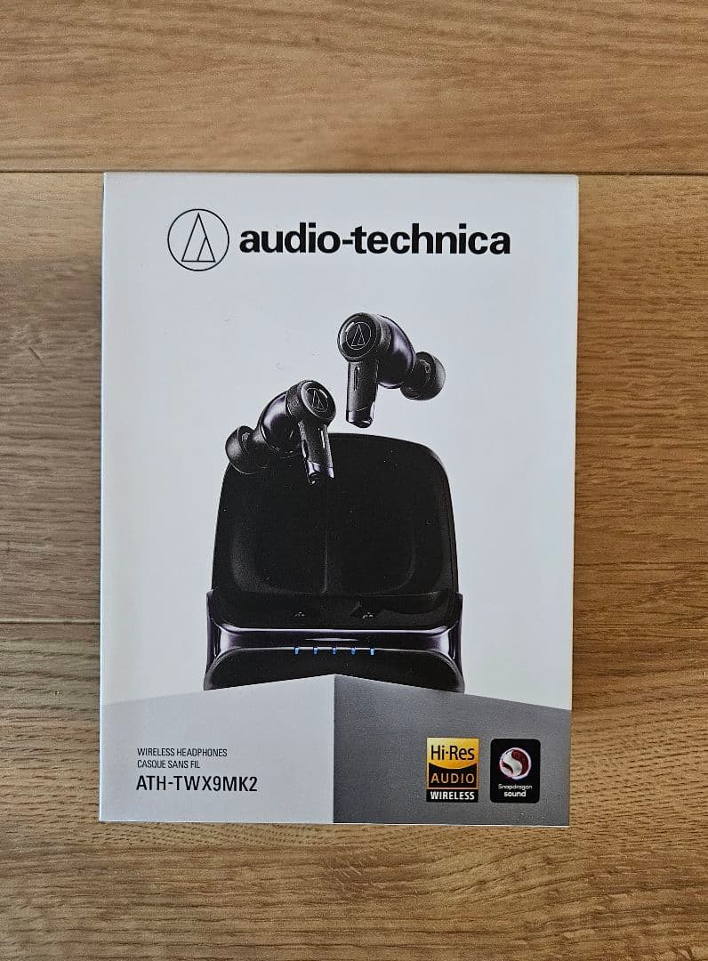 イヤホン audio-technica ATH-TWX9MK2 BLACK