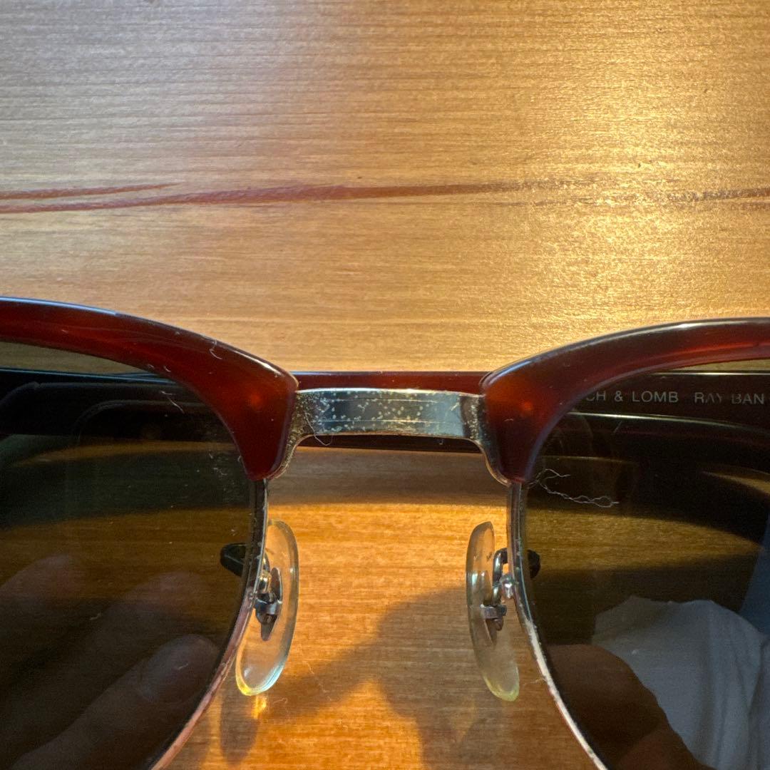 り*ー様 B&L Ray-Ban クラブマスター W0366 ヴィンテージ 80