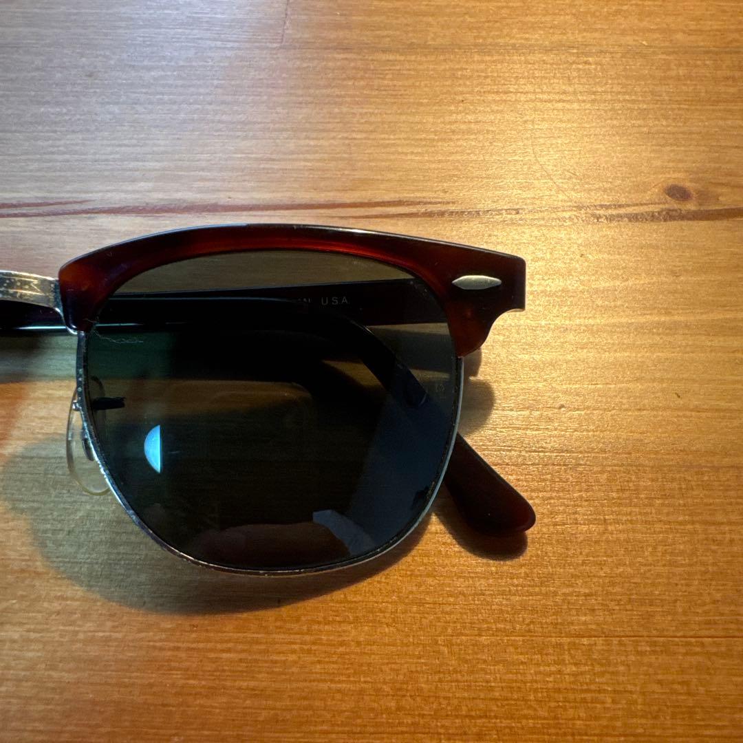り*ー様 B&L Ray-Ban クラブマスター W0366 ヴィンテージ 80