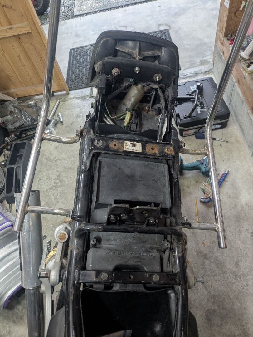 nc31 cb400sf ロングタンデム　スーフォア