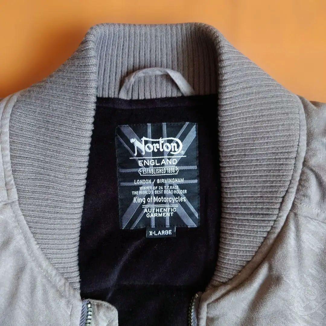 Norton ノートン•撥水 アウター MA-1 スカジャン ブルゾン