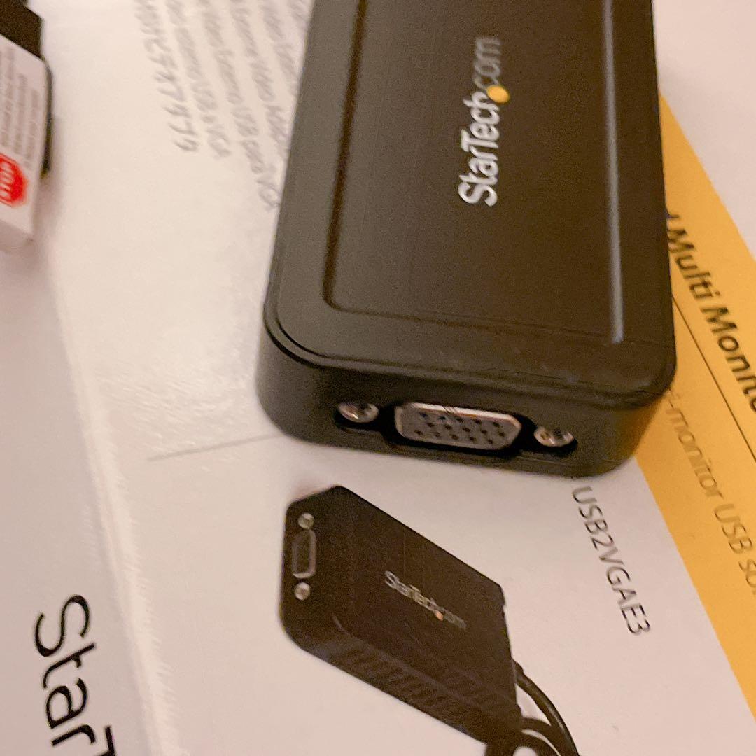 USB - VGA ディスプレイ変換アダプタ マルチモニターアダプタ