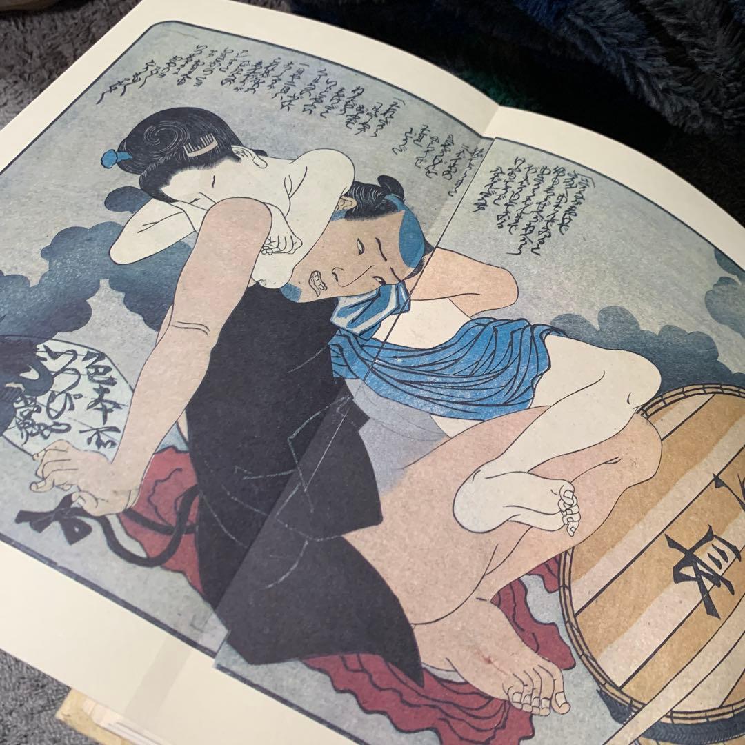 秘版 草紙本の浮世絵 1982年発行。当時定価8800円　貴重な初版。内容充実。