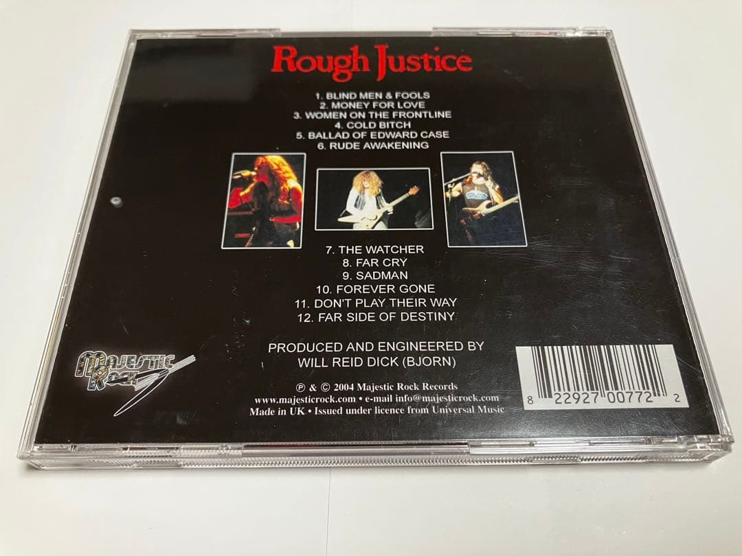 TYTAN / ROUGH JUSTICE CD 帯付き　国内盤