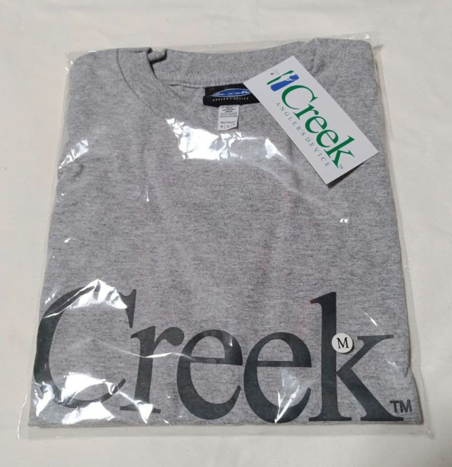 新品未開封　Creek グレー Tシャツ Mサイズ