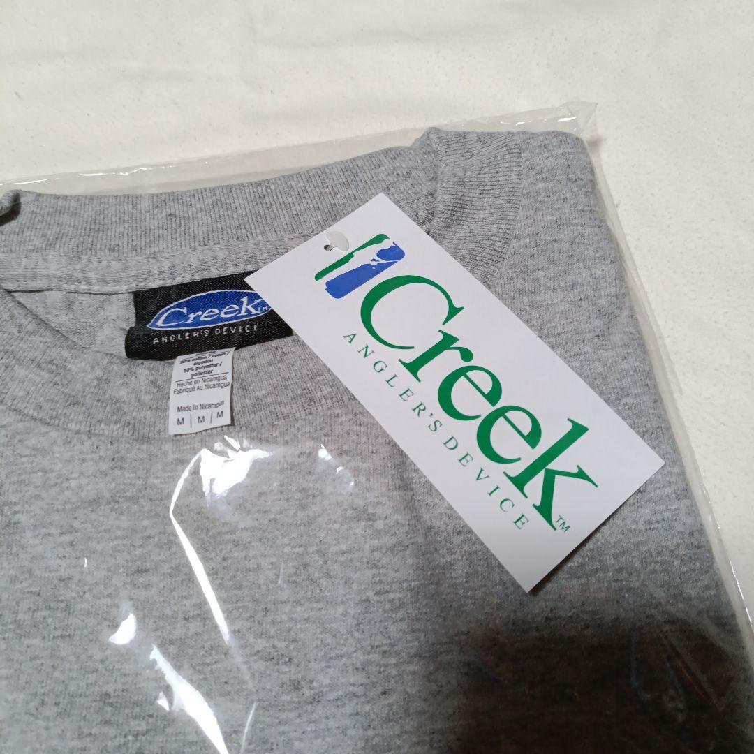 新品未開封　Creek グレー Tシャツ Mサイズ