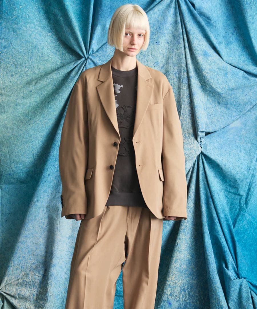 ジャケット・アウター TW Worsted Relax-Over 2B Tailored Jacket