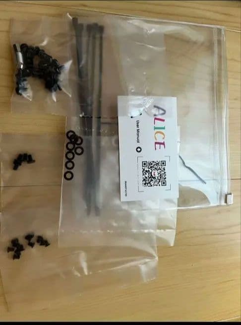 も*ふ様 ALICE オープンフレーム PCケース レッド+未使用黒カバー