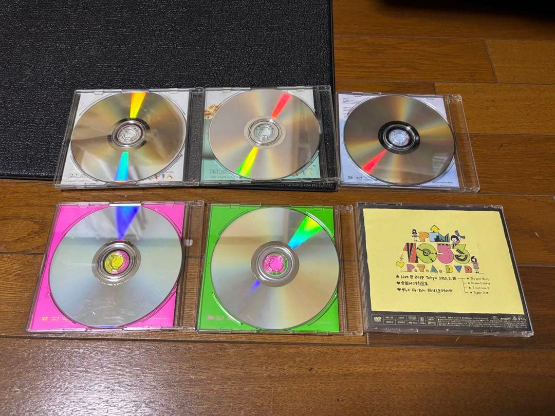 Perfume ファンクラブ限定 PTA DVD vol.1〜4+LIVE
