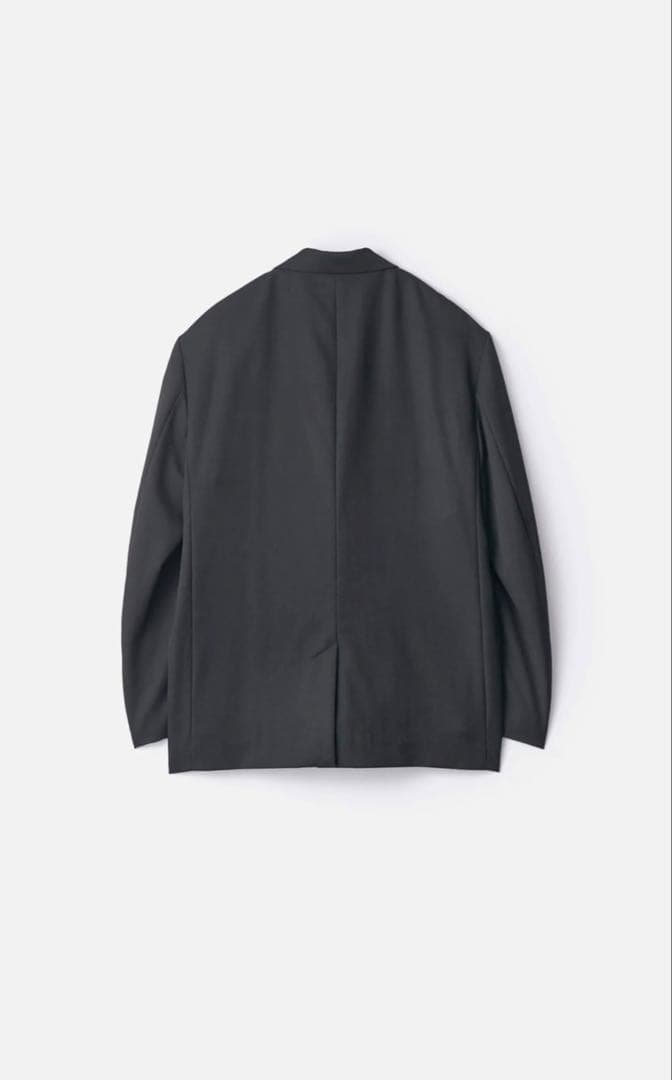 ジャケット・アウター ssstein DOUBLE BREASTED BLAZER BLACK S