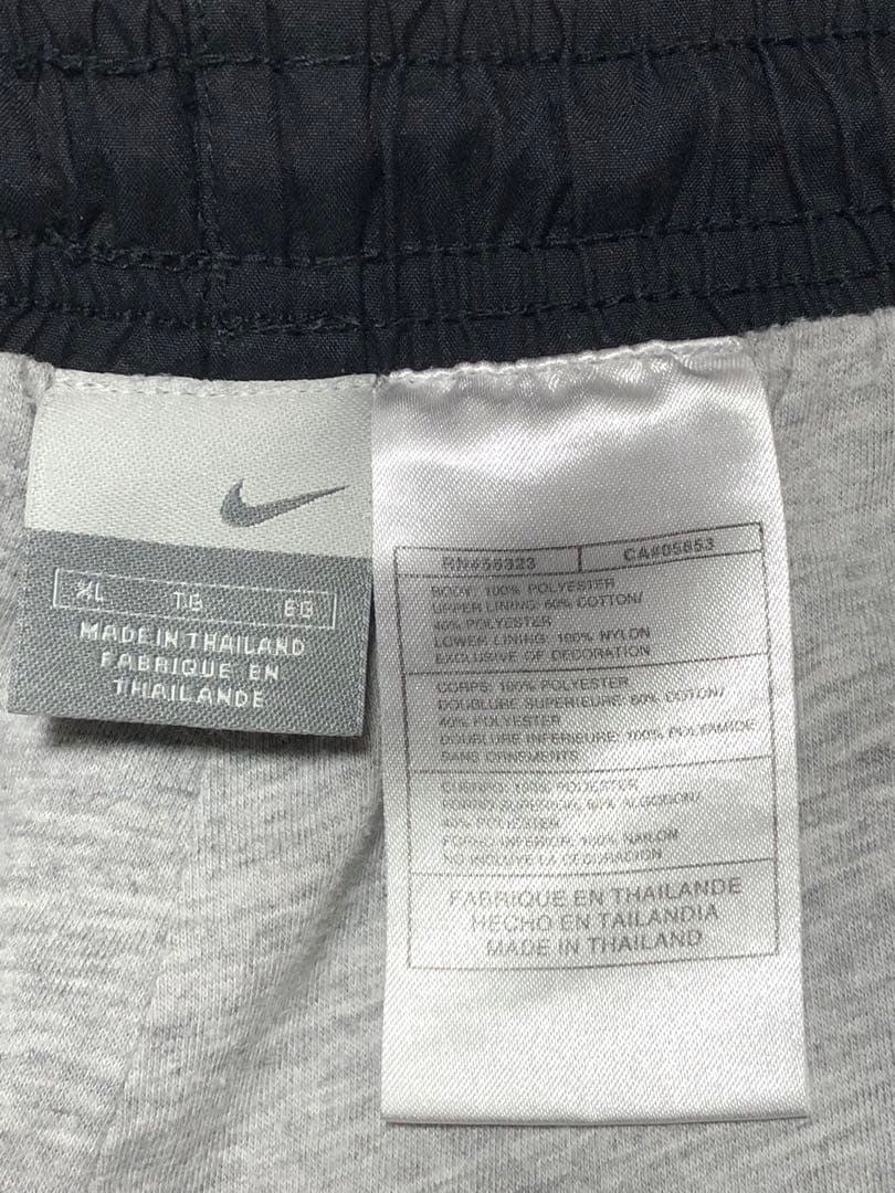 NIKE ナイキ　ナイロンパンツ　トラックパンツ　ブラック　00s Y2K XL